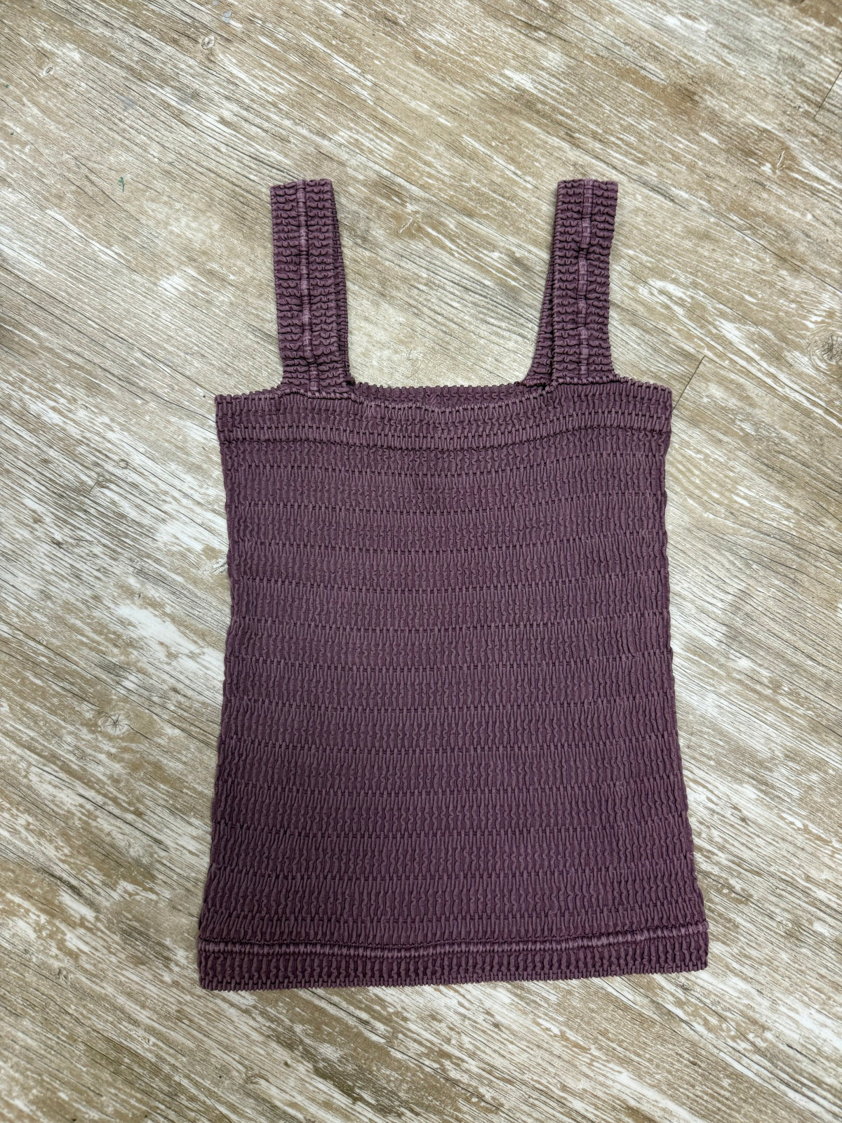 Eggplant seamless tank