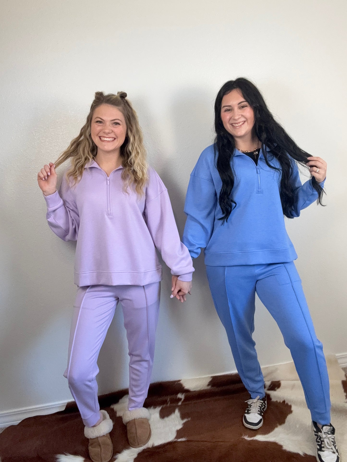 Blue 1/2 Zip 2 pc. Scuba Set