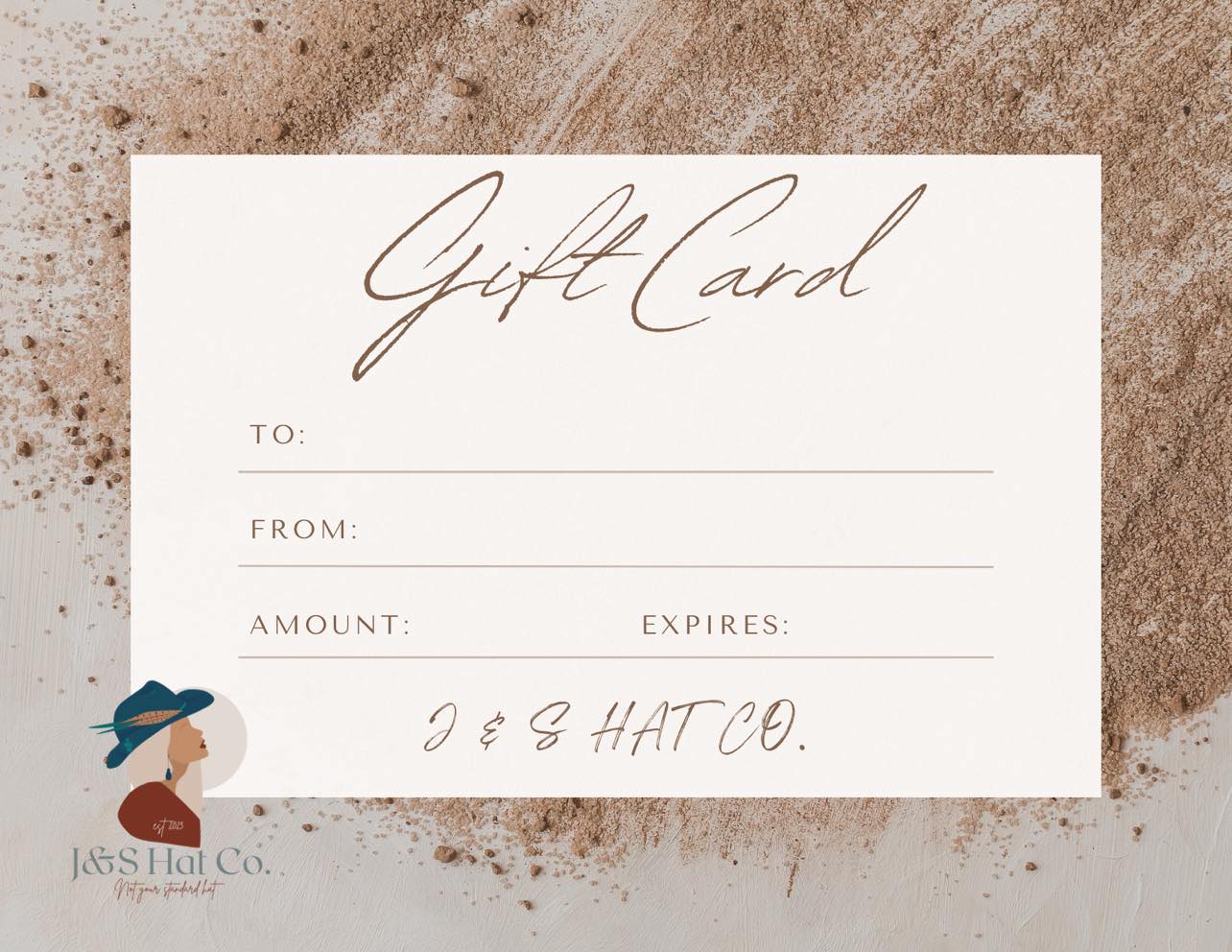 J & S Hat Co. Gift Card