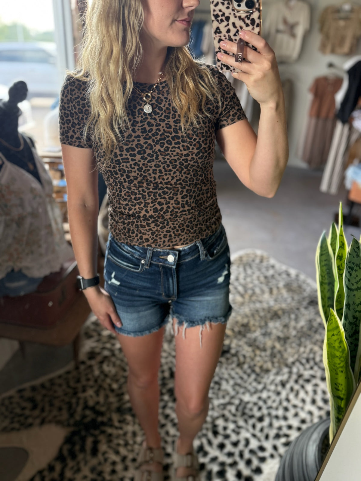 Dark Cheetah Top