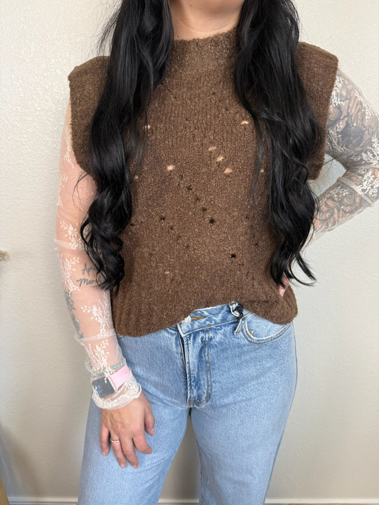 Brown Wool Sweater