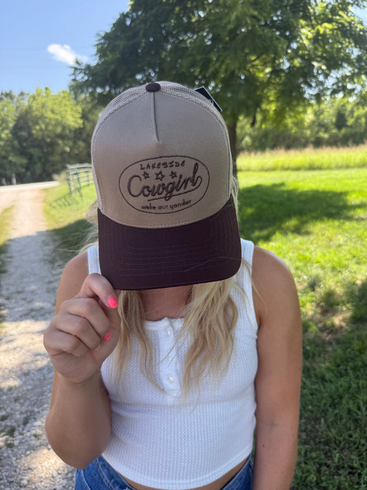 Lakeside Cowgirl Trucker Hat