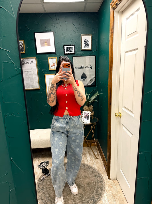 Red Button Tank