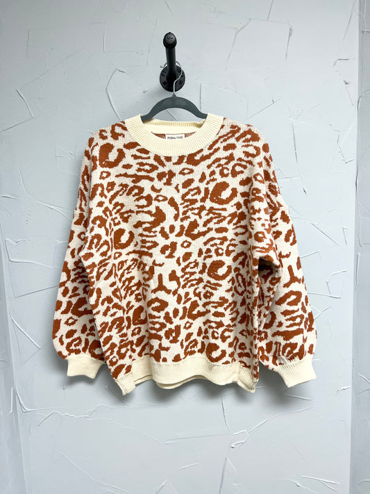 Cheetah Sweater