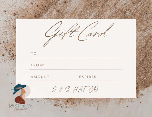 J & S Hat Co. Gift Card
