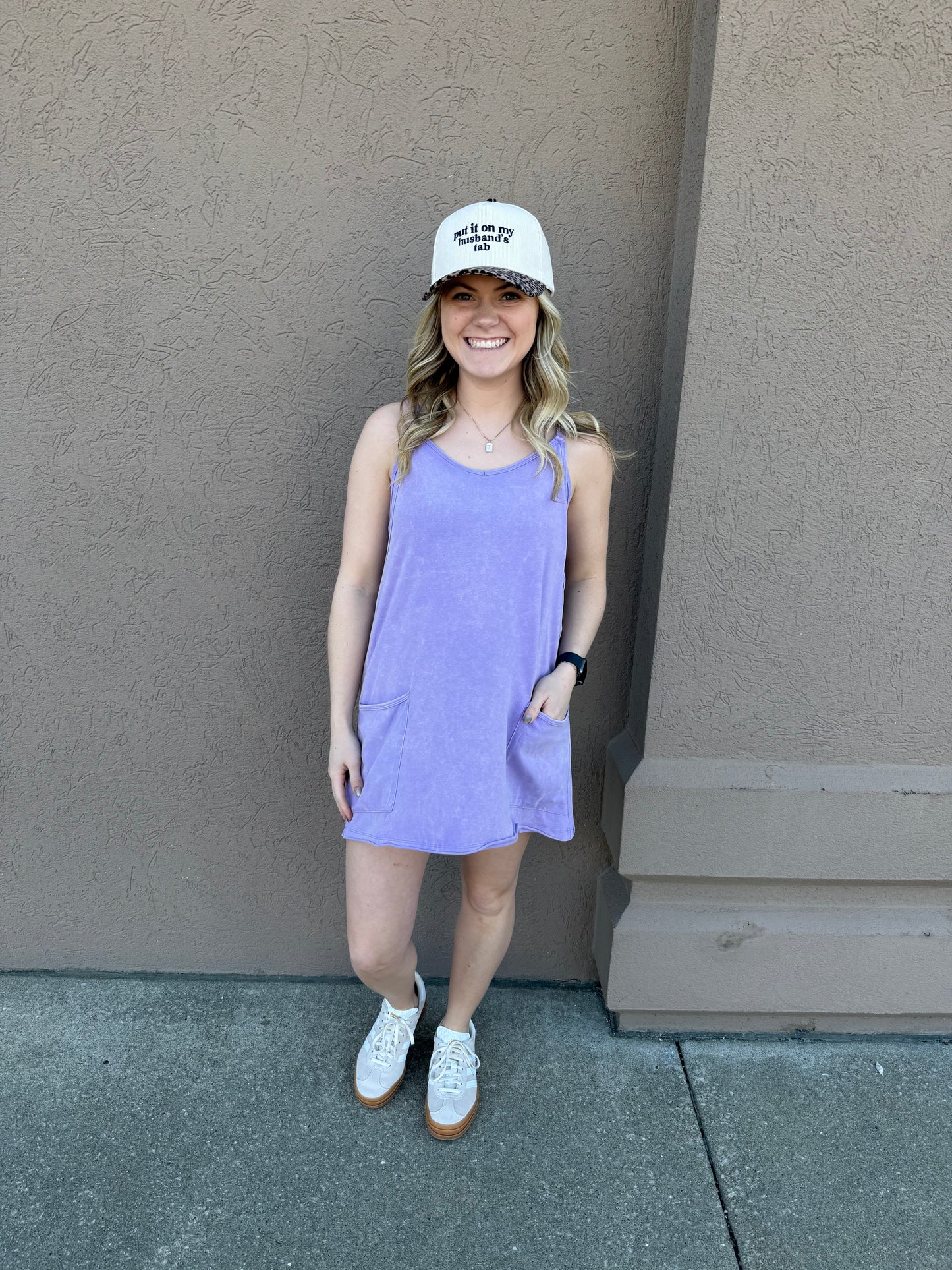 Lavender Active Dress