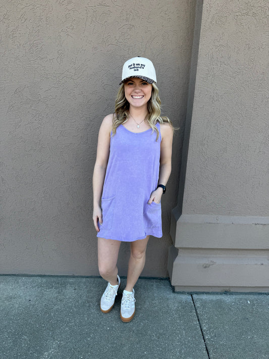 Lavender Active Dress