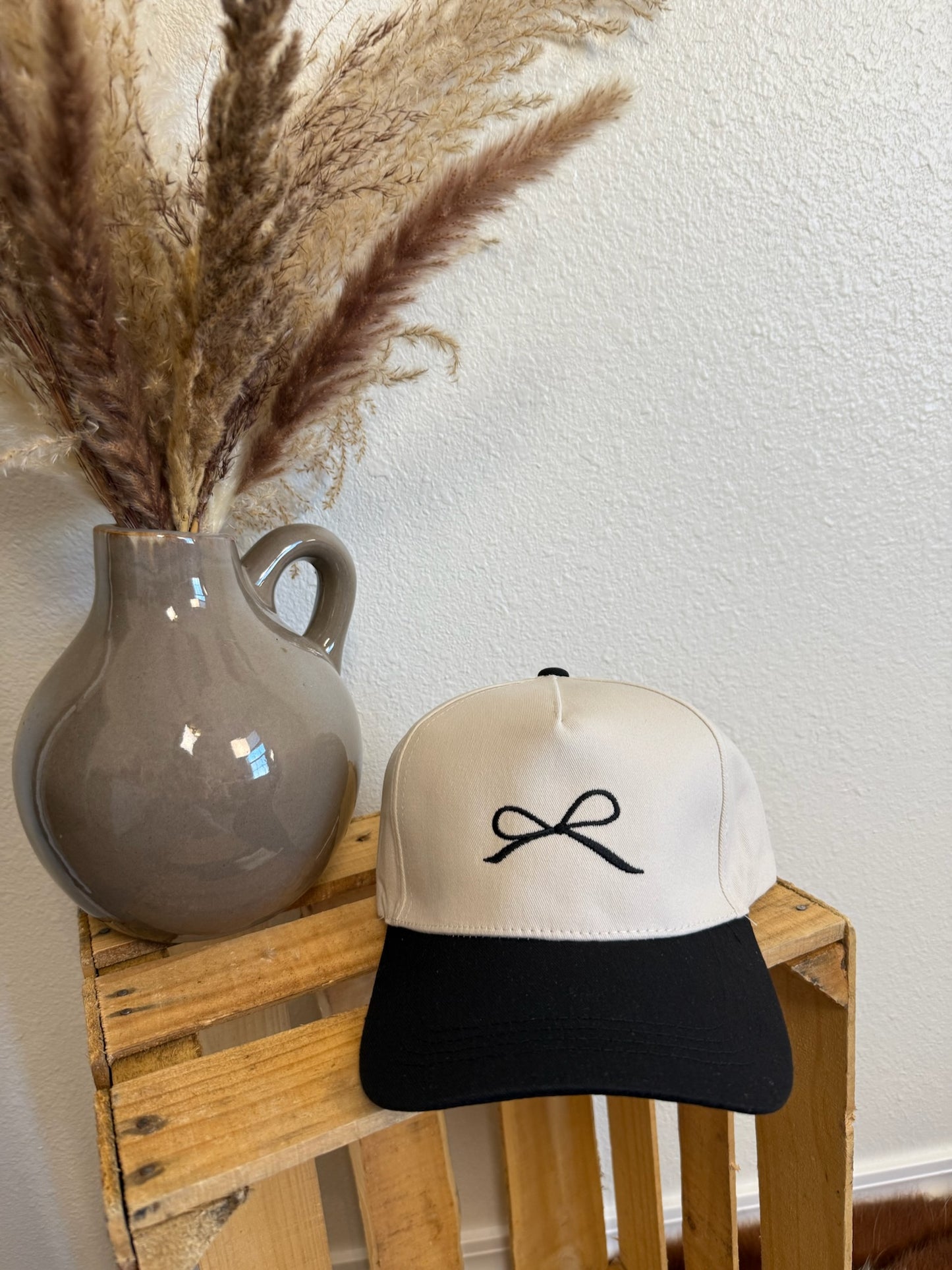 Black Bow Trucker Hat