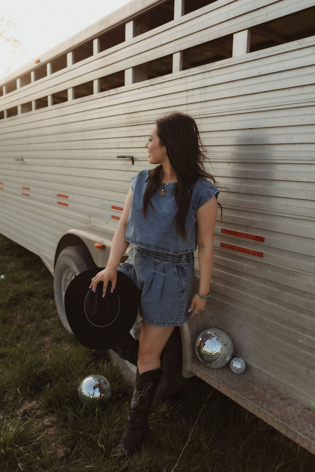 Denim on Denim 2 pc Set