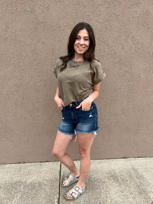 Mocha Casual Top