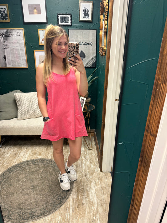 Pink Active Dress