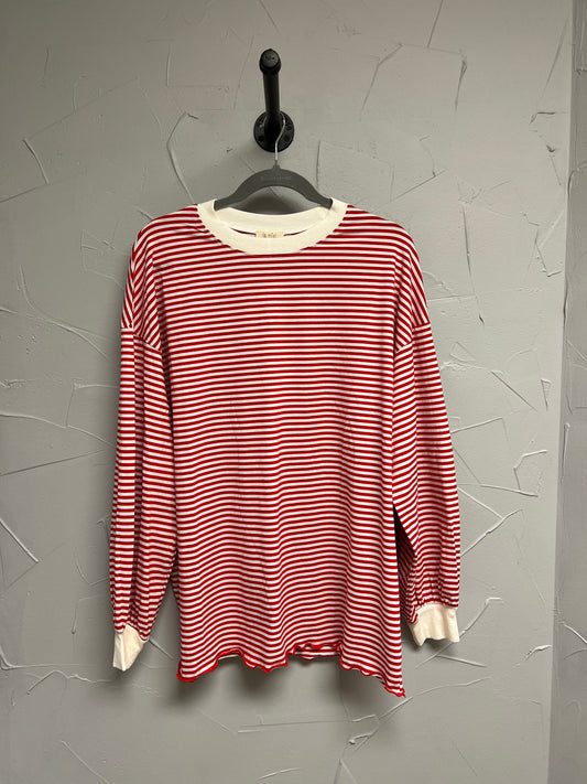 Red Striped Long Sleeve