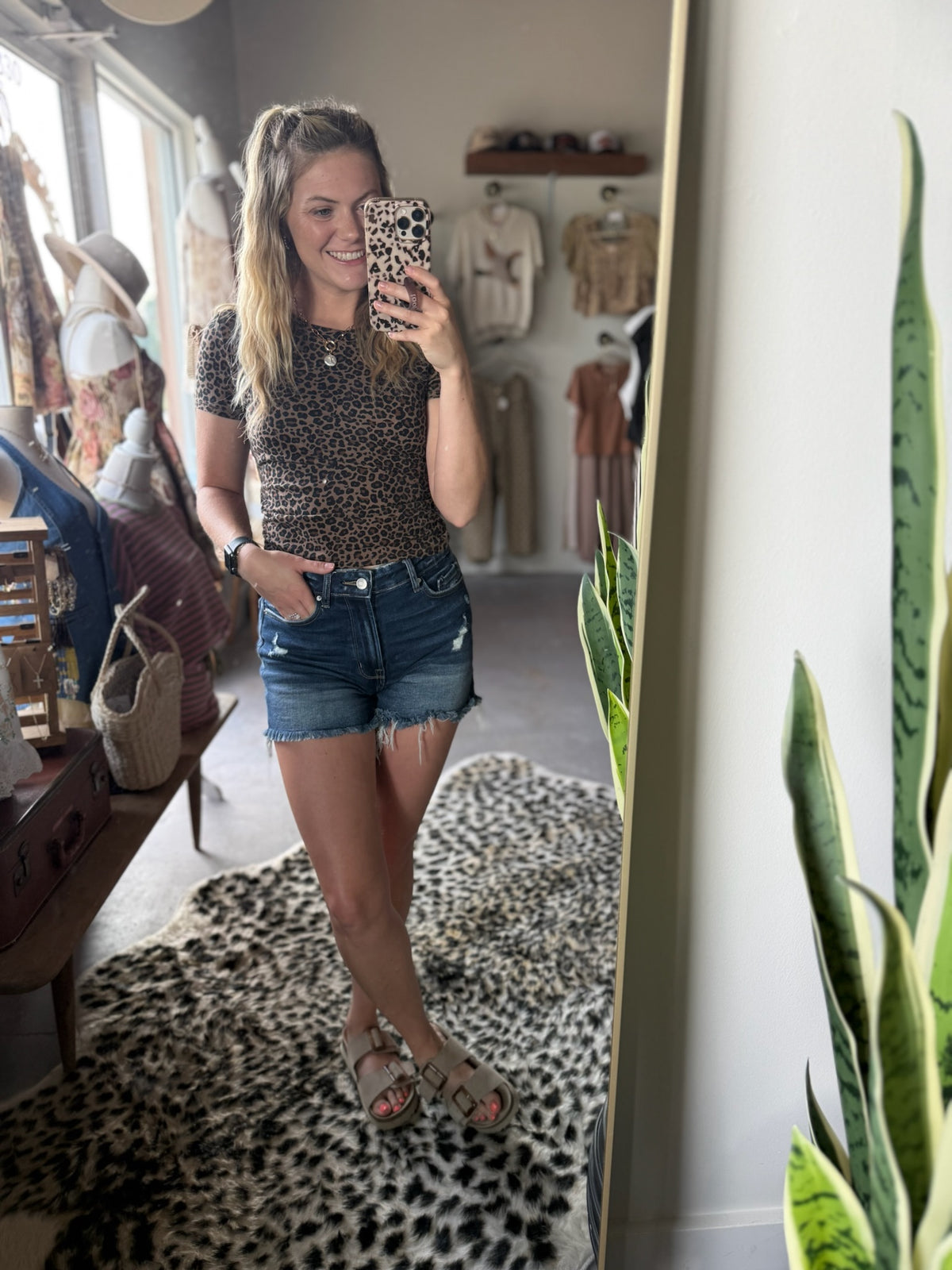 Dark Cheetah Top