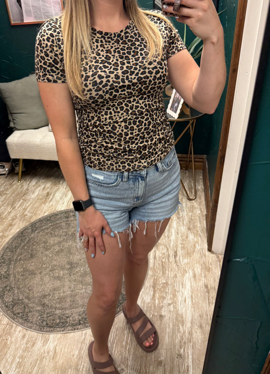 Light Cheetah Top