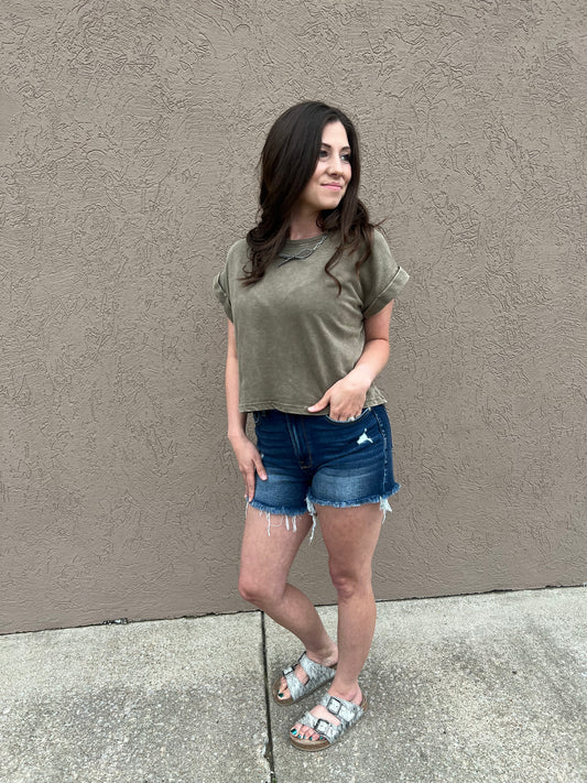 Mocha Casual Top