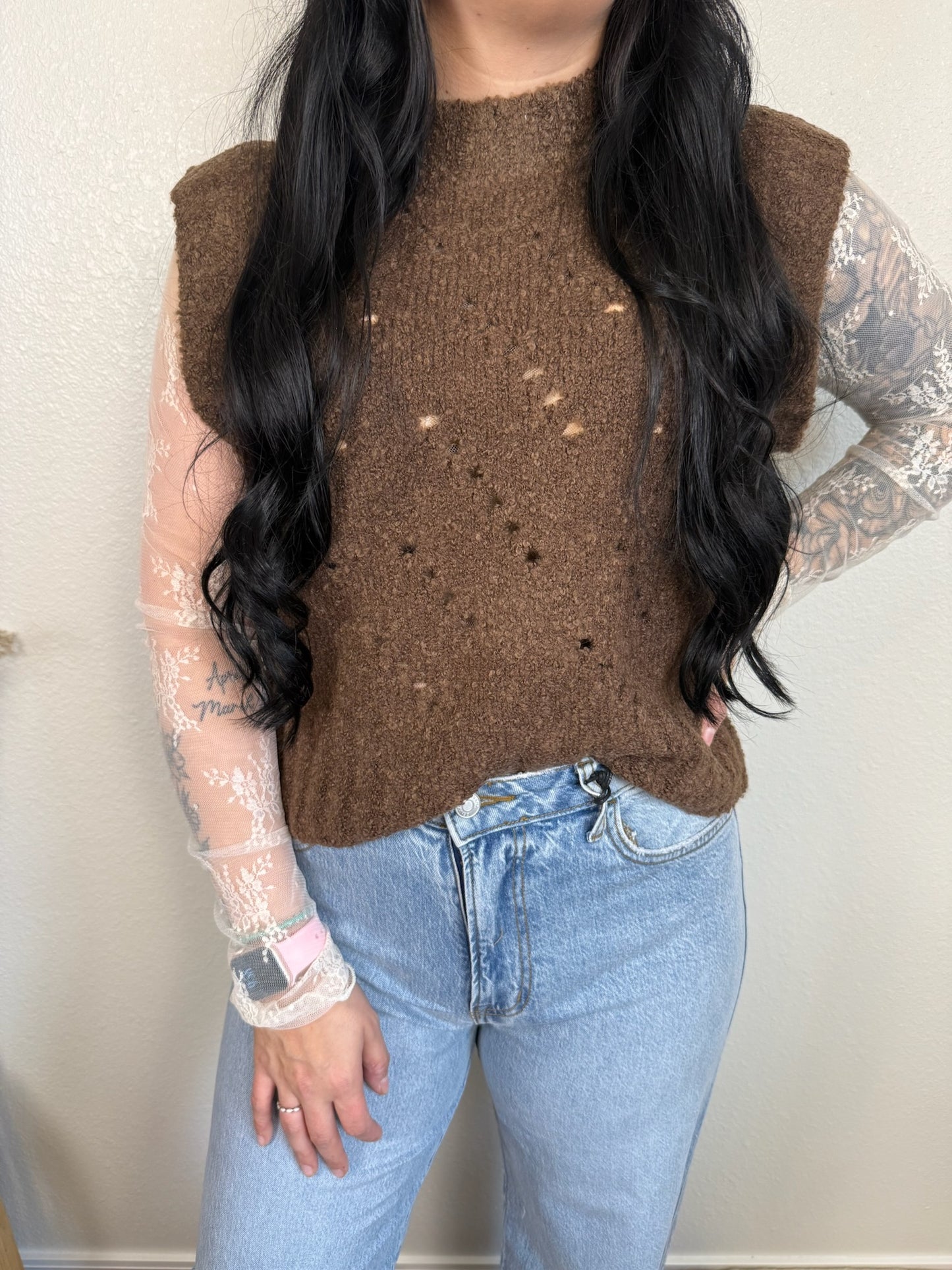 Brown Wool Sweater