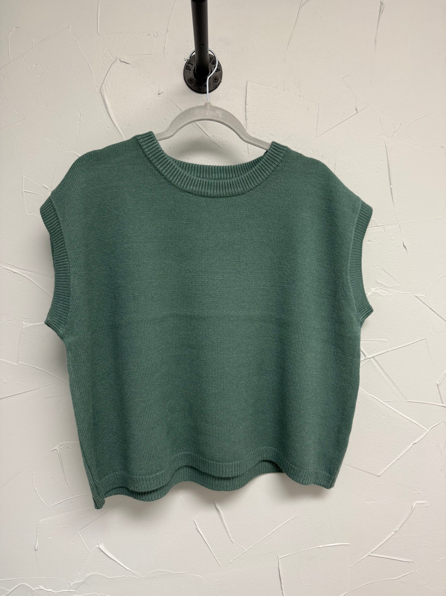 Jade Sleeveless Sweater