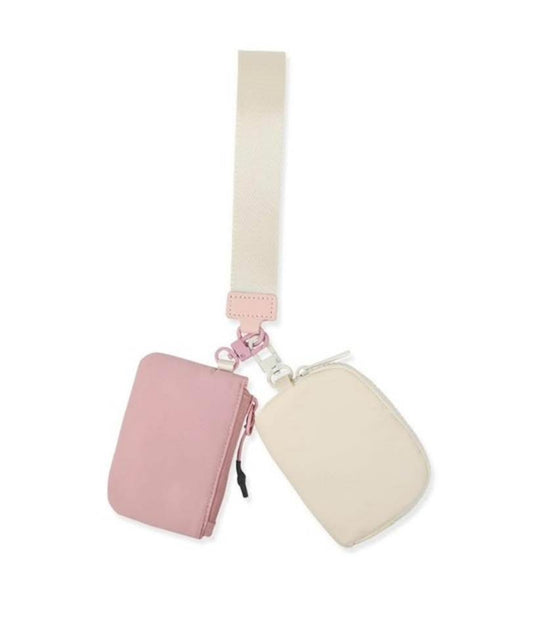 Dual Pouch Wristlet